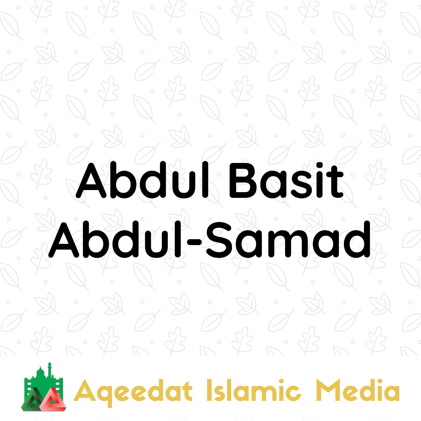  Abdul Basit Abdul-Samad