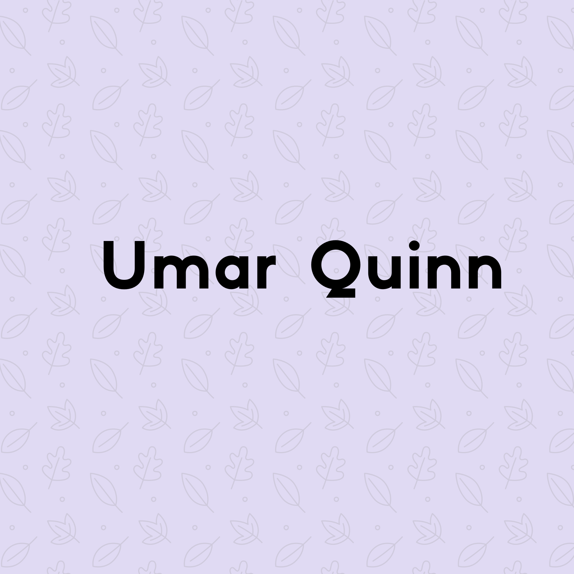  Umar Quinn