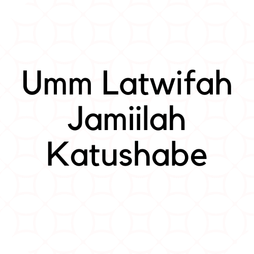  Latwifah Jamiilah Katushabe